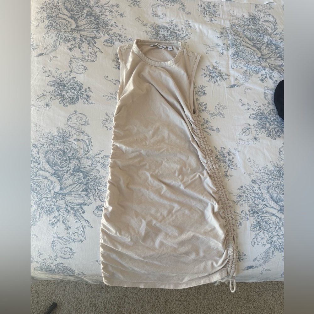 Calvin Klein Jeans Beige Mini Dress